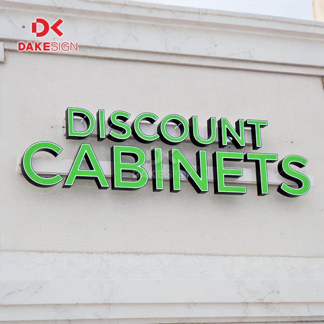 Metal Light Up Signs